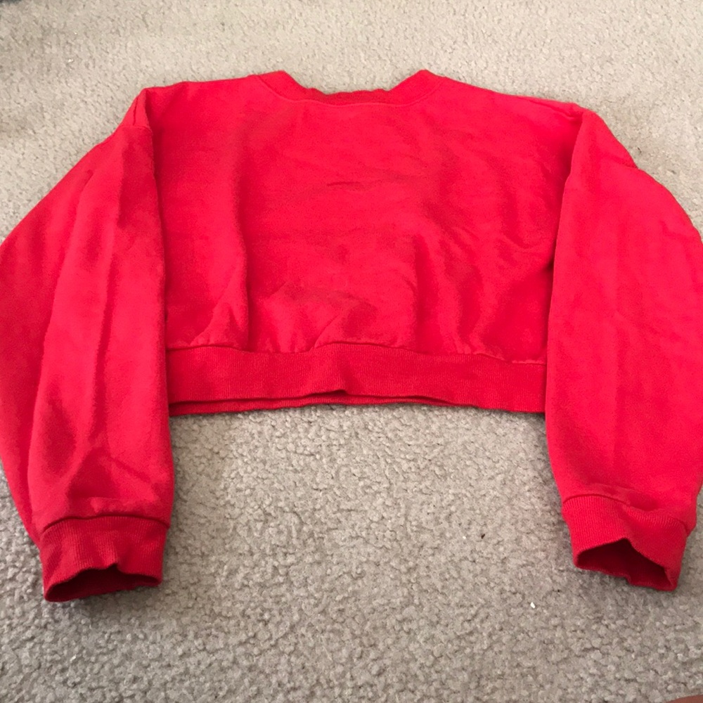 Crop hoodie